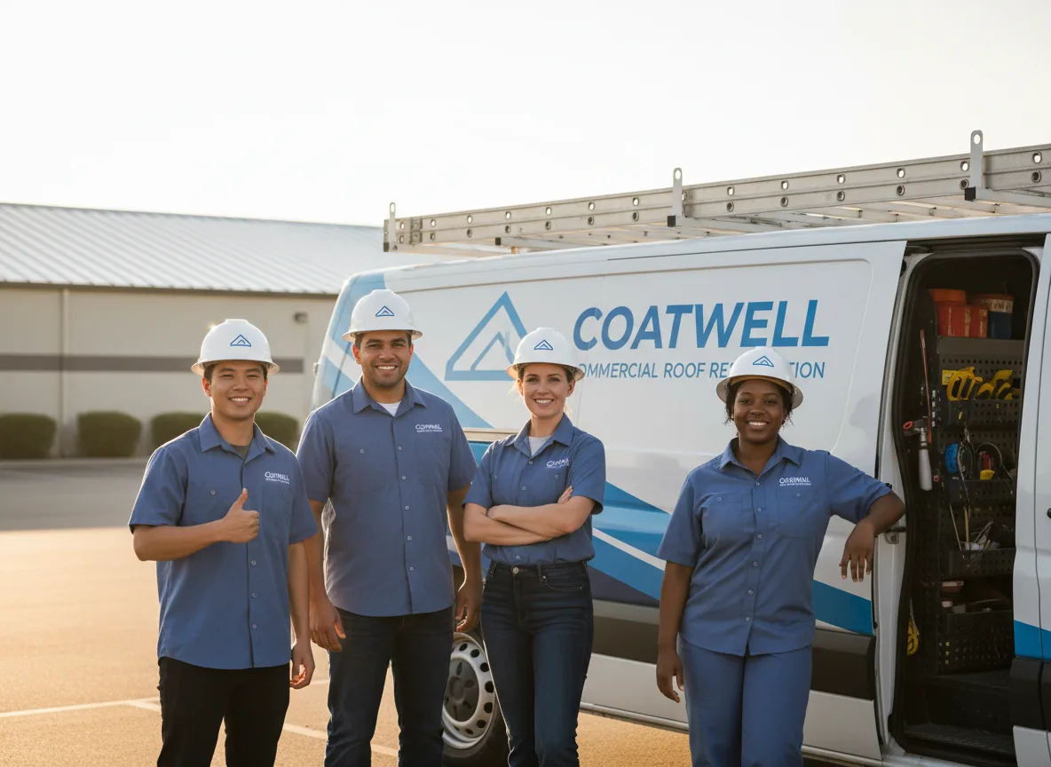 Commercial roof coating company in Nuevo, CA